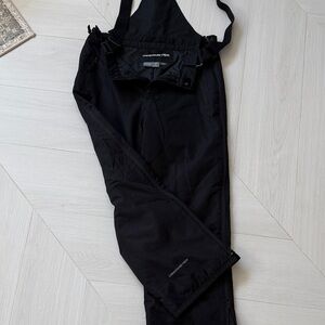 Obermeyer Juniors Black Snow Bib Pants